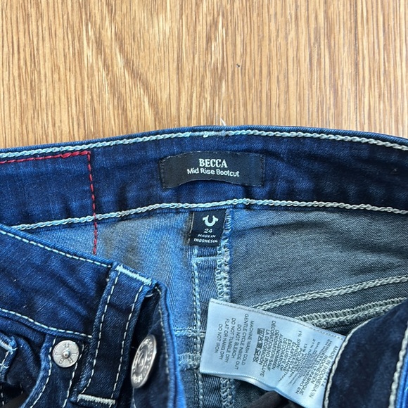True Religion BECCA mid rise bootcut - Picture 2 of 4